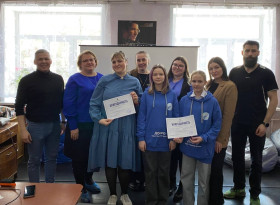 Команда волонтеров "Пушка Добра" провела мастер-класс на муниципальном фестивале для специалистов в сфере воспитания..