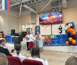 7 мая в гимназии прошла торжественная Церемония передачи копии Знамени Победы на вечное хранение «Гимназии имени Александра Сергеевича Пушкина»..