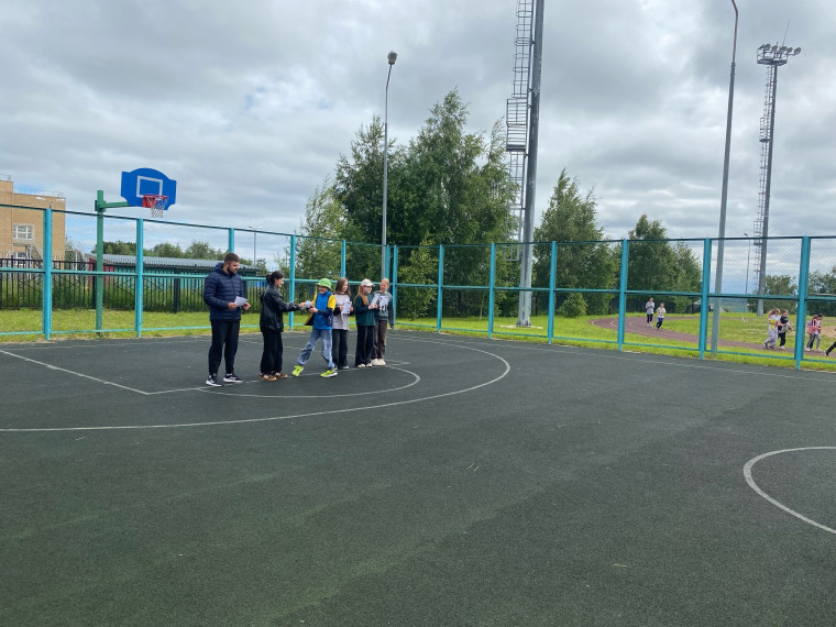 Закрытие лагерной смены.