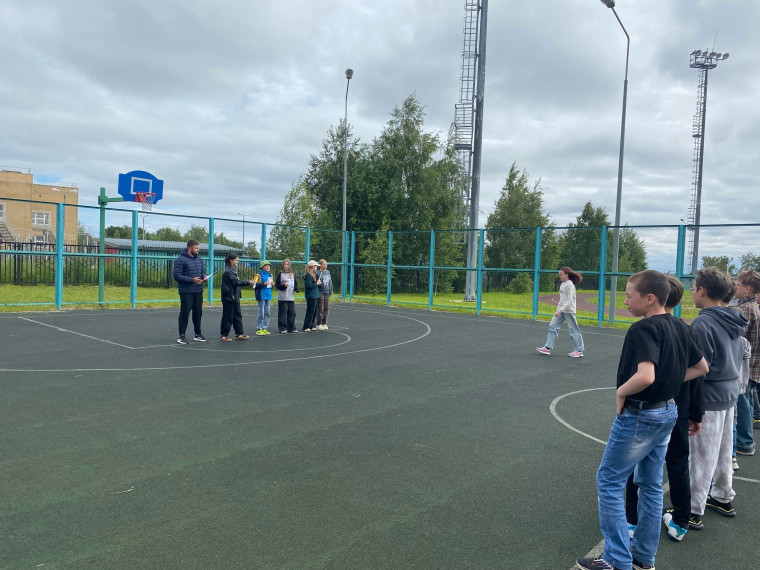 Закрытие лагерной смены.